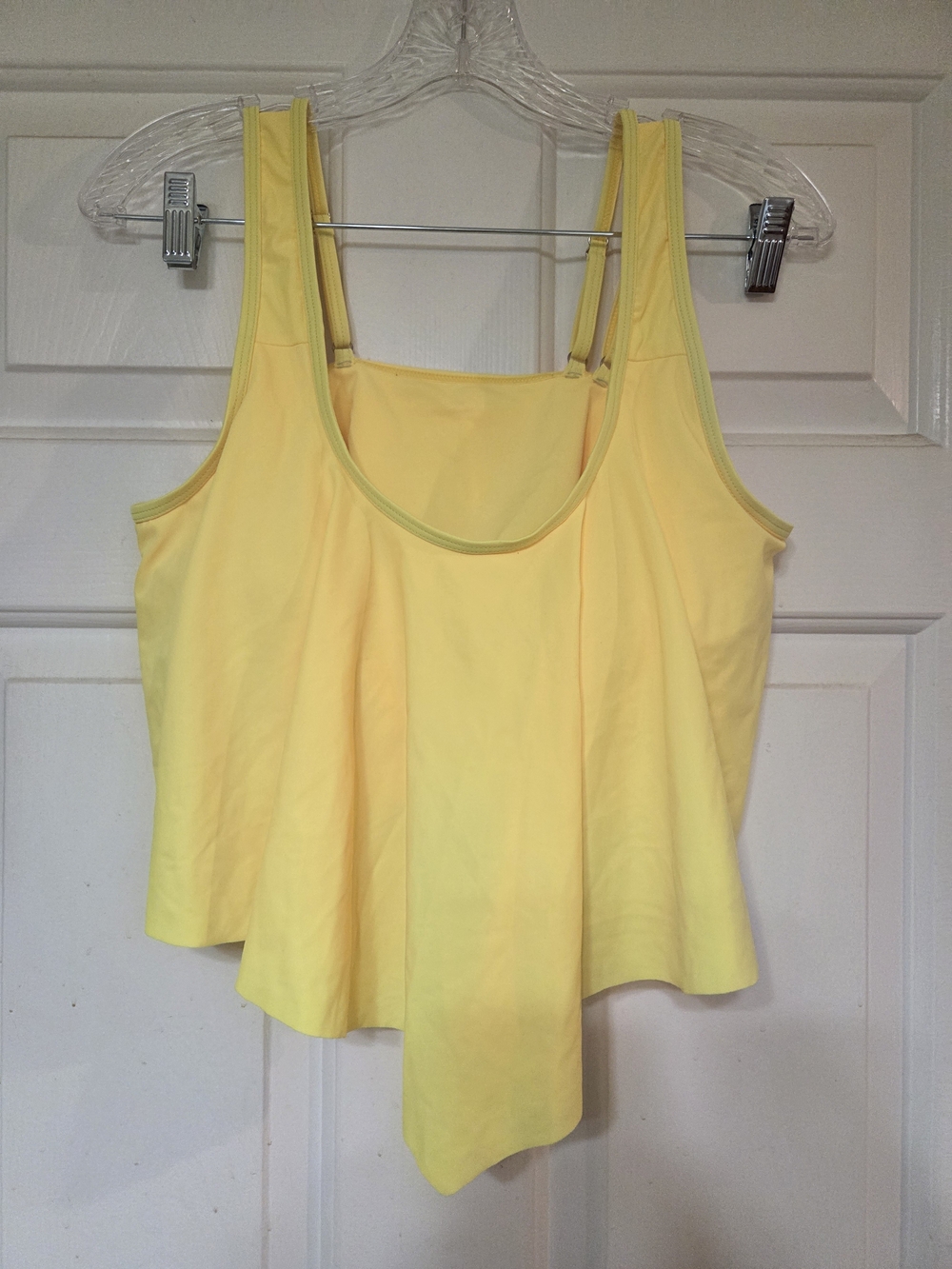 Bundle ❤️ 2 for $15, Scoop Neck Yellow Swim Tank Top